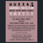 Prospectus 21,6 Cm X 24,94 Cm Échecs, Club d'échecs Circulaire publicitaire<br><div class="desc">Chess Pièces,  Chess Club Des Flyers Publicitaires Par Le Magasin Carte de visite.</div>