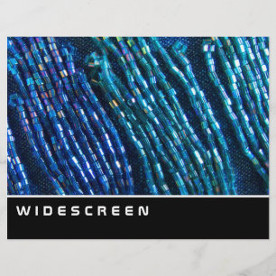 Prospectus 21,6 Cm X 24,94 Cm Écran large - corde en perle
