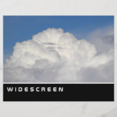 Prospectus 21,6 Cm X 24,94 Cm Écran large - Nuages Nimbus (Devant)