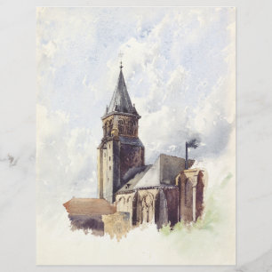 Prospectus 21,6 Cm X 24,94 Cm Église Saint-Germain-des-Prés Paris