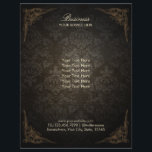 Prospectus 21,6 Cm X 24,94 Cm Elégant modèle Damask Brochures Vintages<br><div class="desc">Élégant motif Damas Brochures Vintages.</div>