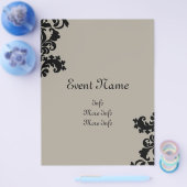 Prospectus 21,6 Cm X 24,94 Cm Elégant prospectus (Simple)