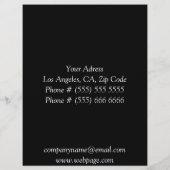 Prospectus 21,6 Cm X 24,94 Cm Elégant prospectus (Dos)