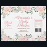 Prospectus 21,6 Cm X 24,94 Cm Emballage de sac de chips floral à flocon de neige<br><div class="desc">Emballage de sac de chips floral à flocon de neige rose hivernal</div>