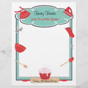 Prospectus 21,6 Cm X 24,94 Cm En-tête de papier papier papier papier à biscuits