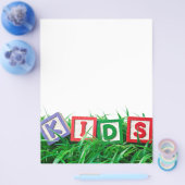 Prospectus 21,6 Cm X 24,94 Cm Enfants extérieurs (Simple)