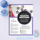 Prospectus 21,6 Cm X 24,94 Cm Entreprise Flyer (Simple)