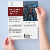 Prospectus 21,6 Cm X 24,94 Cm Entreprise Flyer (main)