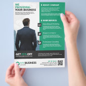 Prospectus 21,6 Cm X 24,94 Cm Entreprise multifonctionnelle (main)