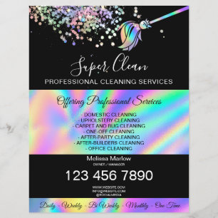 Prospectus 21,6 Cm X 24,94 Cm Entretien de la maison Nettoyage de la femme de mé