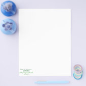 Prospectus 21,6 Cm X 24,94 Cm Étiquette alimentaire vert (Simple)