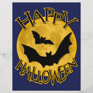 Prospectus 21,6 Cm X 24,94 Cm Événements d'Halloween et Flyers de fête