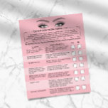 Prospectus 21,6 Cm X 24,94 Cm Eyelash Extensions Responsabilité Renonciation Sal<br><div class="desc">Prolongation Eyelash Responsabilité Renonciation & Formulaire de libération Flyers.</div>