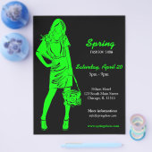 Prospectus 21,6 Cm X 24,94 Cm Fashion Show (chaux) (Simple)