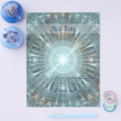 Prospectus 21,6 Cm X 24,94 Cm Fenêtre de la cathédrale de Noël (Simple)