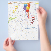 Prospectus 21,6 Cm X 24,94 Cm Fête d'anniversaire 2 (main)