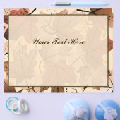 Prospectus 21,6 Cm X 24,94 Cm Feuilles d'automne impressionnantes Flyer personna (Simple)