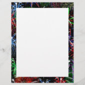 Prospectus 21,6 Cm X 24,94 Cm Feux d'artifice sur fond noir (Dos)