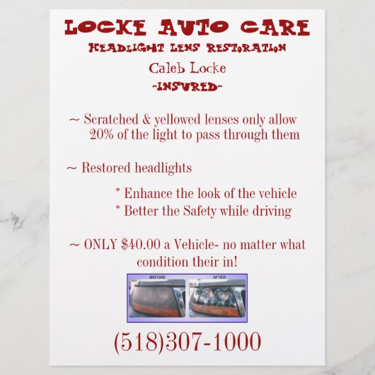 Prospectus 21,6 Cm X 24,94 Cm Fiche commerciale (Devant)