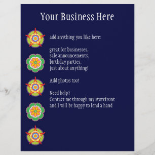 Prospectus 21,6 Cm X 24,94 Cm Fiesta Flyer