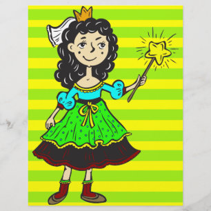 Prospectus 21,6 Cm X 24,94 Cm Fille Princesse