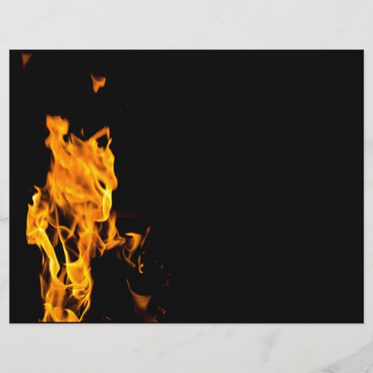 Prospectus 21,6 Cm X 24,94 Cm Flamme (Devant)