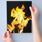 Prospectus 21,6 Cm X 24,94 Cm Flamme orange (main)