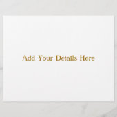 PROSPECTUS 21,6 CM X 24,94 CM FLEUR SAUVAGE (Dos)