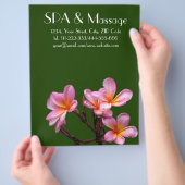 Prospectus 21,6 Cm X 24,94 Cm Fleur tropicale (main)