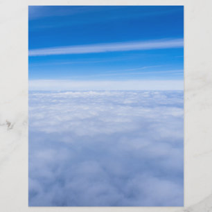 Prospectus 21,6 Cm X 24,94 Cm Flight above the clouds
