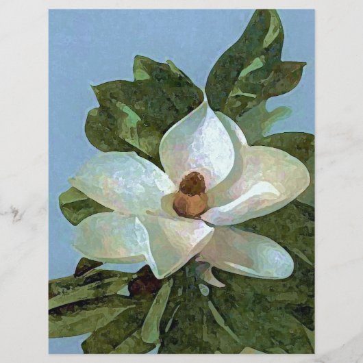 Prospectus 21,6 Cm X 24,94 Cm Flore de Magnolia (Devant)