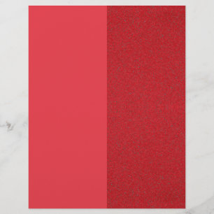 Prospectus 21,6 Cm X 24,94 Cm Flyer à effet de bruit rouge tomate personnalisé