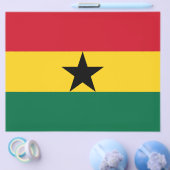 Prospectus 21,6 Cm X 24,94 Cm Flyer avec drapeau du Ghana (Simple)