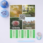Prospectus 21,6 Cm X 24,94 Cm Flyer Code QR (Simple)