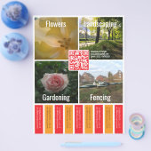 Prospectus 21,6 Cm X 24,94 Cm Flyer Code QR (Simple)