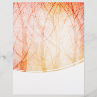 Prospectus 21,6 Cm X 24,94 Cm flyer de conception de thème nature