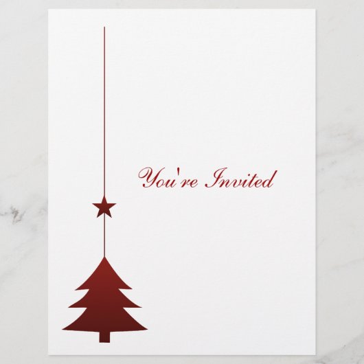 Prospectus 21,6 Cm X 24,94 Cm Flyer de fête (Dos)