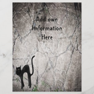 Prospectus 21,6 Cm X 24,94 Cm Flyer de fête d'Halloween