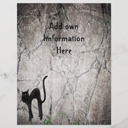 Prospectus 21,6 Cm X 24,94 Cm Flyer de fête d'Halloween (Devant)