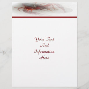 Prospectus 21,6 Cm X 24,94 Cm Flyer de homard