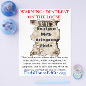 Prospectus 21,6 Cm X 24,94 Cm Flyer Deadbeat (Simple)