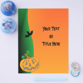 Prospectus 21,6 Cm X 24,94 Cm Flyer d'Halloween (Simple)