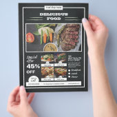 Prospectus 21,6 Cm X 24,94 Cm Flyer du menu (main)