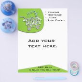 Prospectus 21,6 Cm X 24,94 Cm Flyer financier (Simple)