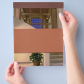 Prospectus 21,6 Cm X 24,94 Cm Flyer intérieur (main)