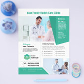 Prospectus 21,6 Cm X 24,94 Cm Flyer Médicale (Simple)