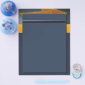 Prospectus 21,6 Cm X 24,94 Cm Flyer orange (Simple)