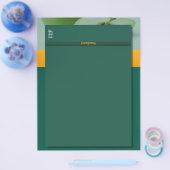 Prospectus 21,6 Cm X 24,94 Cm Flyer vert Apple (Simple)