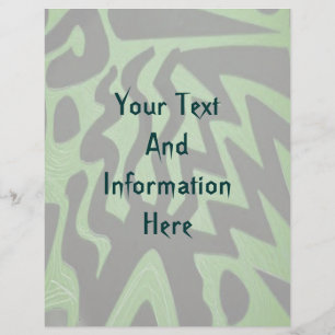 Prospectus 21,6 Cm X 24,94 Cm Flyer vert funky