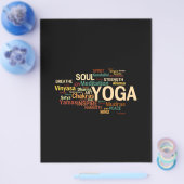 Prospectus 21,6 Cm X 24,94 Cm Flyer YOGA (Simple)